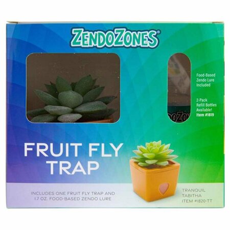 PINPOINT Tranquil Tabitha Fruit Fly Trap - Terracotta, 6PK PI3313772
